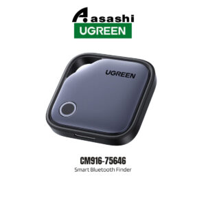 UGREEN SMART BLUETOOH FINDER for Android & IOS (1-PACK) UG-CM916-75646 Rechargeable Battery (USB-C Cable)