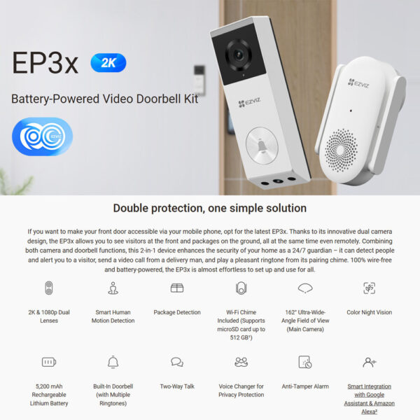 2373c86fdc8f3b155722393bacf71c5e.jpeg EZVIZ EP3x Battery-Powered Video Doorbell Kit