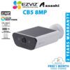 EZVIZ CB5 4K 8MP Two Way Talk Built-in Solar Panel Battery Powered Color Night Vision Smart Home Solar Battery Camera