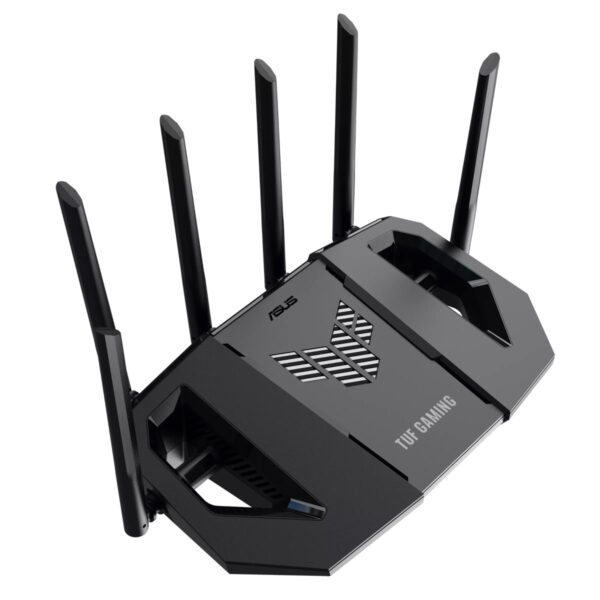 ASUS TUF Gaming BE9400 Dual Band WiFi 7 (802.11be) Extendable Gaming Router (Quad 2.5GbE ports, 3-step Port Forwarding)