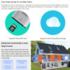 EZVIZ CB5 4K 8MP Two Way Talk Built-in Solar Panel Battery Powered Color Night Vision Smart Home Solar Battery Camera