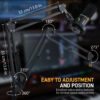 32f81523fe206433a5f1237f6fcf7b79.jpeg Maono BA20 Microphone Suspension Boom Scissor Arm Stand - Black/White
