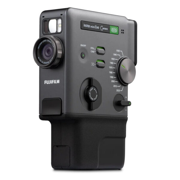 Fujifilm Instax mini Evo Cinema Instant Camera + mini film 10s Soft Bundle