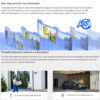 EZVIZ CB5 4K 8MP Two Way Talk Built-in Solar Panel Battery Powered Color Night Vision Smart Home Solar Battery Camera