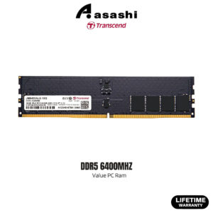 52f7df35e82766b2ae36a411502b6966.jpeg Transcend DDR5 16GB/32GB 6400MHz Value PC Ram