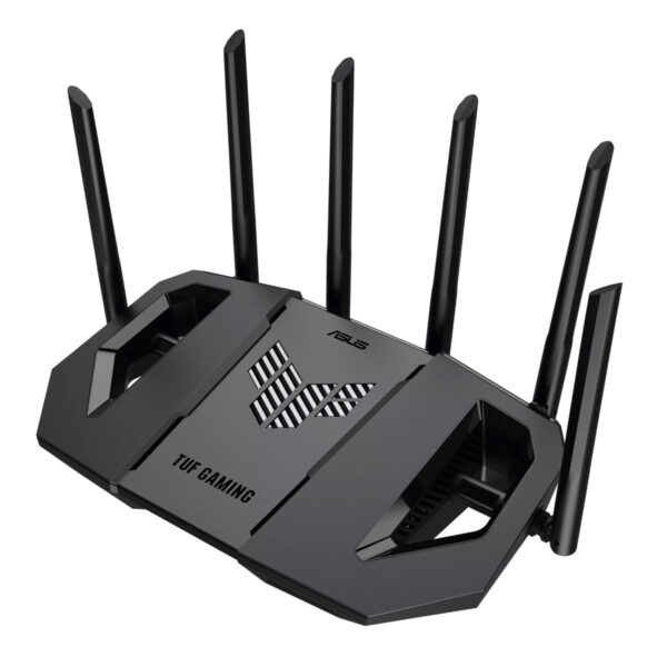 ASUS TUF Gaming BE9400 Dual Band WiFi 7 (802.11be) Extendable Gaming Router (Quad 2.5GbE ports, 3-step Port Forwarding)