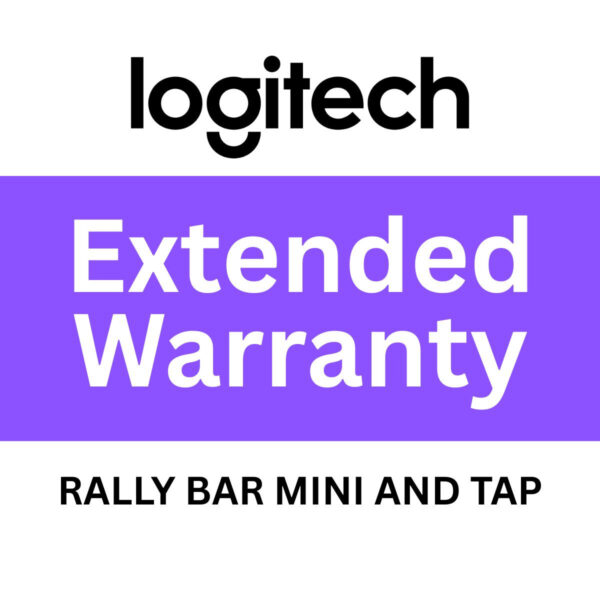 Logitech 1 year / 3 Year Extended warranty Rally Bar Mini and Tap 994-000144 994-000172