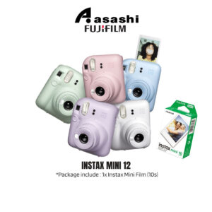 a05619b63b8e0d169c31a5a8f5c7514d-1.jpeg Fujifilm Instax Mini 12 Instant Camera + mini film 10s Soft Bundle
