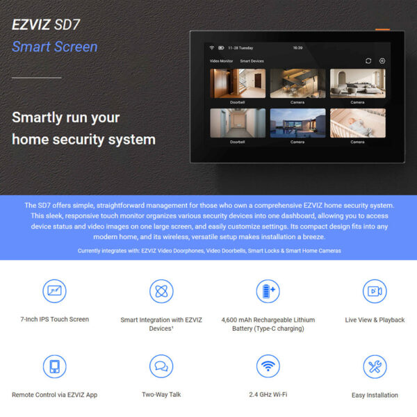 b2c7efb4ec3fb2df491d65335bc73468.jpeg EZVIZ SD7 Smart Screen Rechargeable Battery Powered Smart Monitor For Security CCTV Camera Smart Lock Doorbell