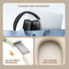 SonicGear Aura Clear 5 / Auraclear 5 LDAC Hi-Res Bluetooh Headphone | Bluetooth6.0 | ANC -38dB Noise Reduction | Type-C