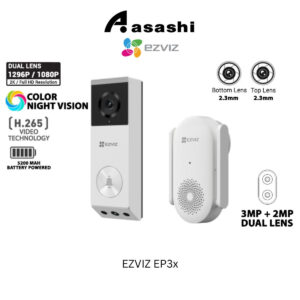 c034943adecb09c4edc29c7c6d98d0e3.jpeg EZVIZ EP3x Battery-Powered Video Doorbell Kit