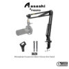 d2342979ec0aef4d50572537ad9cb99c.jpeg Maono BA20 Microphone Suspension Boom Scissor Arm Stand - Black/White