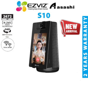 d9e9bdcdc36e6968252aa798e7f8ff49.jpeg EZVIZ S10 2K+ Smart Calling Camera with 4" Touch Display | Motorized Pan | Bluetooth Speaker | CCTV Monitor | Video Call