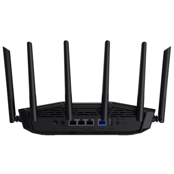 ASUS TUF Gaming BE9400 Dual Band WiFi 7 (802.11be) Extendable Gaming Router (Quad 2.5GbE ports, 3-step Port Forwarding)