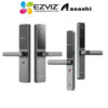 (INSTALLATION INCLUDED) EZVIZ DL05 + DL06 Smart Home Security Fingerprint Door Handle Lock Smart Fingerprint Lock Keyless Door lock