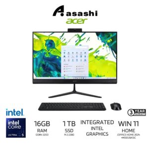 05498278a18c82795e0c9a1c9534fb73.jpeg Acer Aspire C24B-GARL-225W11 AiO Desktop PC (Intel Core Ultra 5 225U/16GB DDR4(1 Extra Slot)/1TB SSD/23.8" FHD Non Touch/Intel Graphic/Wireless KB&M/Office Home 2024+M365 Basic/Win11Home/3yrs Onsite)