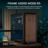 CORSAIR FRAME 4000D RS Wood (Black/White) Mid-Tower PC Case - RS120 x4