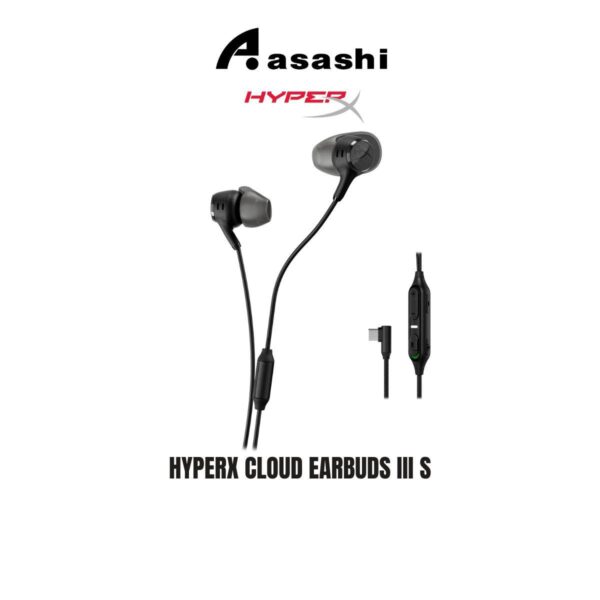 HyperX Cloud Earbuds III S (1.2M/USB-C/MEMS mic/2 Years)