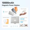 (3C Certified) Vention 10000mAh Magnetic Wireless Power Bank with 22.5W Built-in USB-C Digital Display - 2Y Warranty