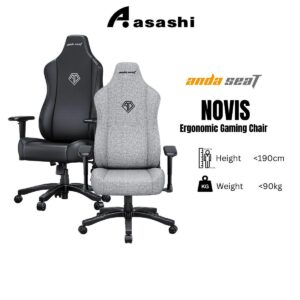 529c0bdec139e14f96dcc14eab6c1325.jpeg ANDA SEAT NOVIS Ergonomic Gaming Chair - 6Years
