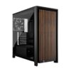 CORSAIR FRAME 4000D RS Wood (Black/White) Mid-Tower PC Case - RS120 x4