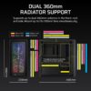 CORSAIR FRAME 4000X RS (BlackWhite) Mid-Tower PC Case - RS120 x4