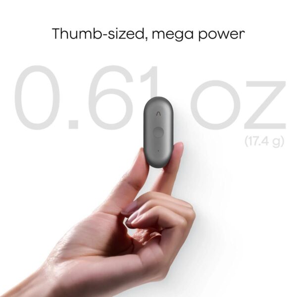 Plaud NotePin S Wearable AI Note Taker - Black/Purple/Silver