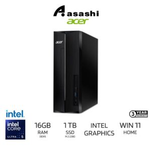a2ed4da63e697a1bf3a8b72f87985a0a.jpeg Acer Aspire XC-1860-225W11B PC Desktop (Intel Core Ultra 5-225/16GB DDR5(1 Extra Slot)/1TB SSD/Intel UHD Graphic/Wifi+BT/Wireless KB & Mouse/Office Home 2024+M365/Win11Home/3years)