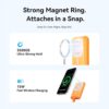 (3C Certified) Vention 10000mAh Magnetic Wireless Power Bank with 22.5W Built-in USB-C Digital Display - 2Y Warranty