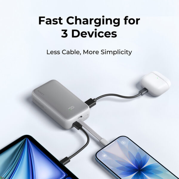 (3C Certified) AUKEY PB-Y61 30W 10000mAh Spark Sling Neo PD Power Bank