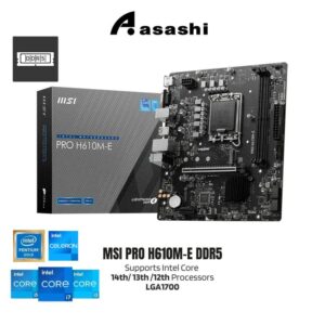 b7ddac8e88a0648273cbfcd57c6323d8.jpeg MSI PRO H610M-E DDR5 (LGA1700) mATX Motherboard (VGA, HDMI, M.2)
