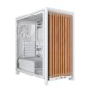 CORSAIR FRAME 4000D RS Wood (Black/White) Mid-Tower PC Case - RS120 x4