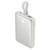 (3C Certified) Vention 10000mAh Magnetic Wireless Power Bank with 22.5W Built-in USB-C Digital Display - 2Y Warranty