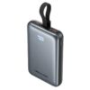 (3C Certified) Vention 10000mAh Magnetic Wireless Power Bank with 22.5W Built-in USB-C Digital Display - 2Y Warranty
