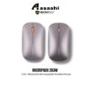 Micropack 203W 2.4G + Bluetooth Rechargeable Wireless Mouse - Grey/Orange