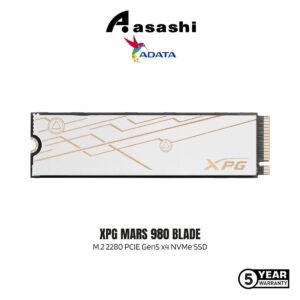 099f6d0b721ec47309eb9733b0476e06.jpeg Adata XPG MARS 980 Blade 1TB/2TB/4TB M.2 2280 PCIE Gen5 x4 NVMe SSD