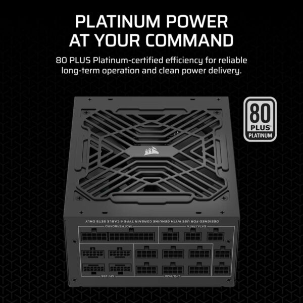 Corsair WS3000 3000W 80+ Platinum ATX 3.1 Fully Modular Workstation Power Supply (EU) - 10 Years Warranty