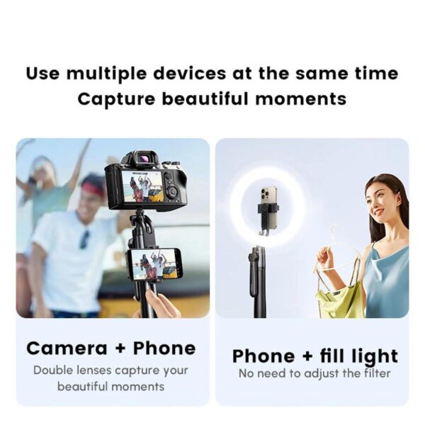 Ugreen 4 Legs Bluetooth Selfie Stick Tripod Stand UG-LP849-45301