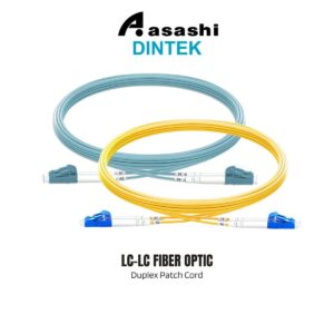 c9066c9c574de6b51d3a06dbfa0c07f3.jpeg Dintek LC-LC Fiber Optic Duplex Patch Cord 50um(OM2) | 50um(OM3) | 50um(OM4) | 9um(OS2