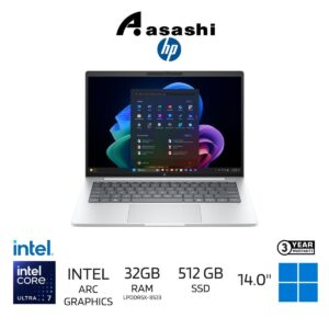 16f4b82ea4733f0275e7b90e72689a27.jpeg HP EliteBook 8 G1i 14 Commercial Notebook - BV5Y4PT - (Intel Core Ultra 7 258V / 32GB LDDR5X-8533 (onboard) / 512GB SSD / 14" WUXGA / Intel ARC Graphics / Windows 11 Pro / 3Y NBD / Backpack)