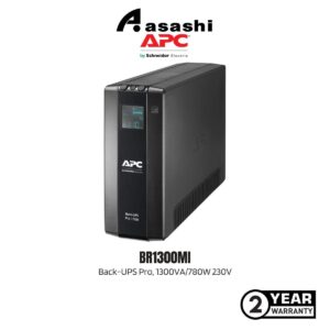 2bbcbf4a3bcaf28ef23e5ca42211fc4f.jpeg APC BR1300MI Back-UPS Pro, 1300VA/780W, Tower, 230V, 8x IEC C13 outlets, AVR, LCD, User Replaceable Battery