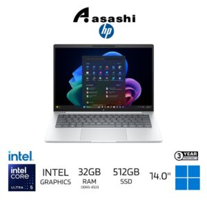ccbd34bba57e81d511148e30449fe98c.jpeg HP EliteBook 8 G1i 14 Commercial Notebook AI PC - BV5Y3PT - (Intel Core Ultra 5 228V Processor / 32GB DDR5-8533 (onboard) / 512GB SSD / 14" WUXGA / Intel ARC Graphics / Windows 11 Pro / 3Yrs / Backpack)