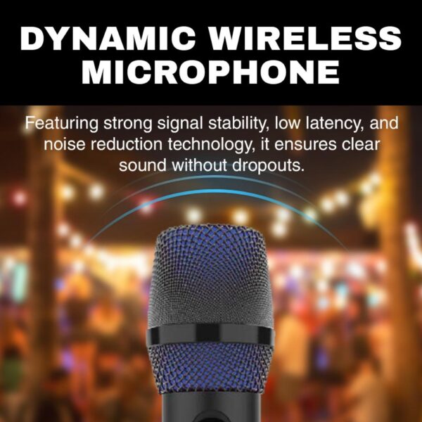 Vinnfier WB303 UB dual UHF Wireless Microphone