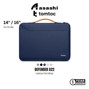 1ddfcf2a7aa63832182a6cd36aaa0a2e.jpeg Tomtoc A22 Defender A22 14 inch / 16 inch for macbook Laptop Handbag A22C2B5 A22C2D5