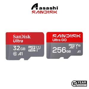 Sandisk Ultra / Sandisk Ultra GO MicroSDHC/SDXC Card NO ADAPTER SDSQUA / SDSQUAB / SDSQUAC / SDSQUGN