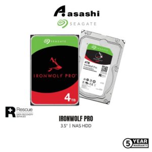 Seagate Ironwolf PRO NAS 3.5'' NAS Hard Drive HDD SATA Internal Hard Disk HDD 4TB / 6TB / 8TB / 10TB / 12TB / 14TB