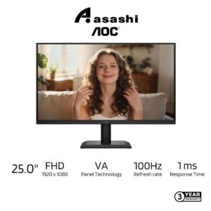 b35bedde4865cd0b2d929df6052a27dc.jpeg AOC 25B40HM 24.5" 100Hz 1ms VA Monitor (HDMI x1, VGA x1)