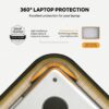 Tomtoc A27C3D1 TERRA A27 13inch (MACBOOK NEO) Sleeve
