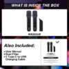 Vinnfier WB303 UB dual UHF Wireless Microphone
