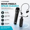 Vinnfier Tango Air 5 2 in 1 Dual Wireless Microphone System